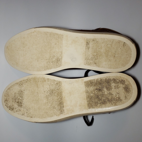 OLD NAVY high top,brown faux leather sneaker boot men's size 9. - Picture 8 of 10